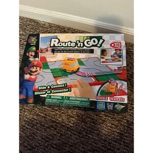 Super Mario Bros Movie Route n GO Epoch Games Action Puzzle Board Game